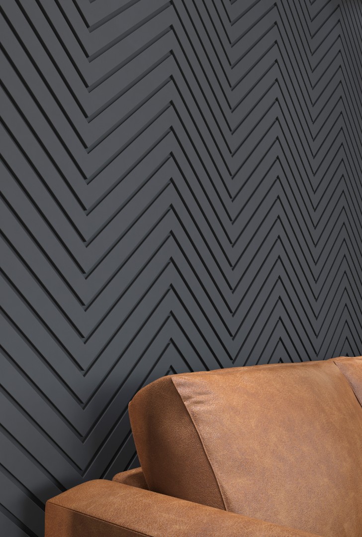 Стеновая панель под покраску Bello Deco СП 14 500×500×12 фото в интерьере